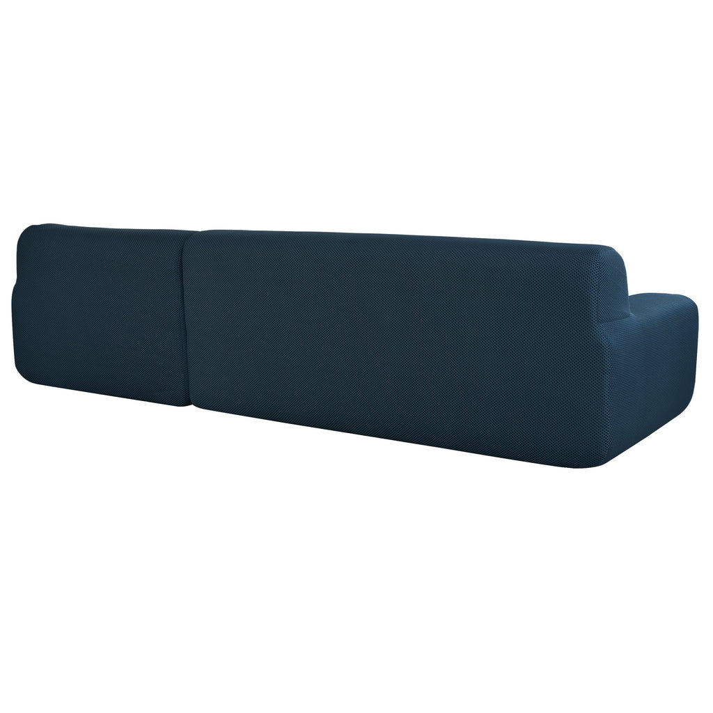 U_Style Modern Large L-Shaped Modular Sofa, Minimalist Style, 2-Piece Set with Free Combinations, Suitable for Living Rooms, Apartments, and Lounges