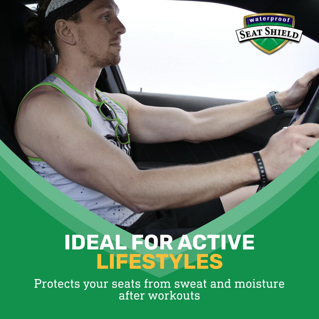 EliteSport+ Non-Slip Waterproof Seat Cover - Tan