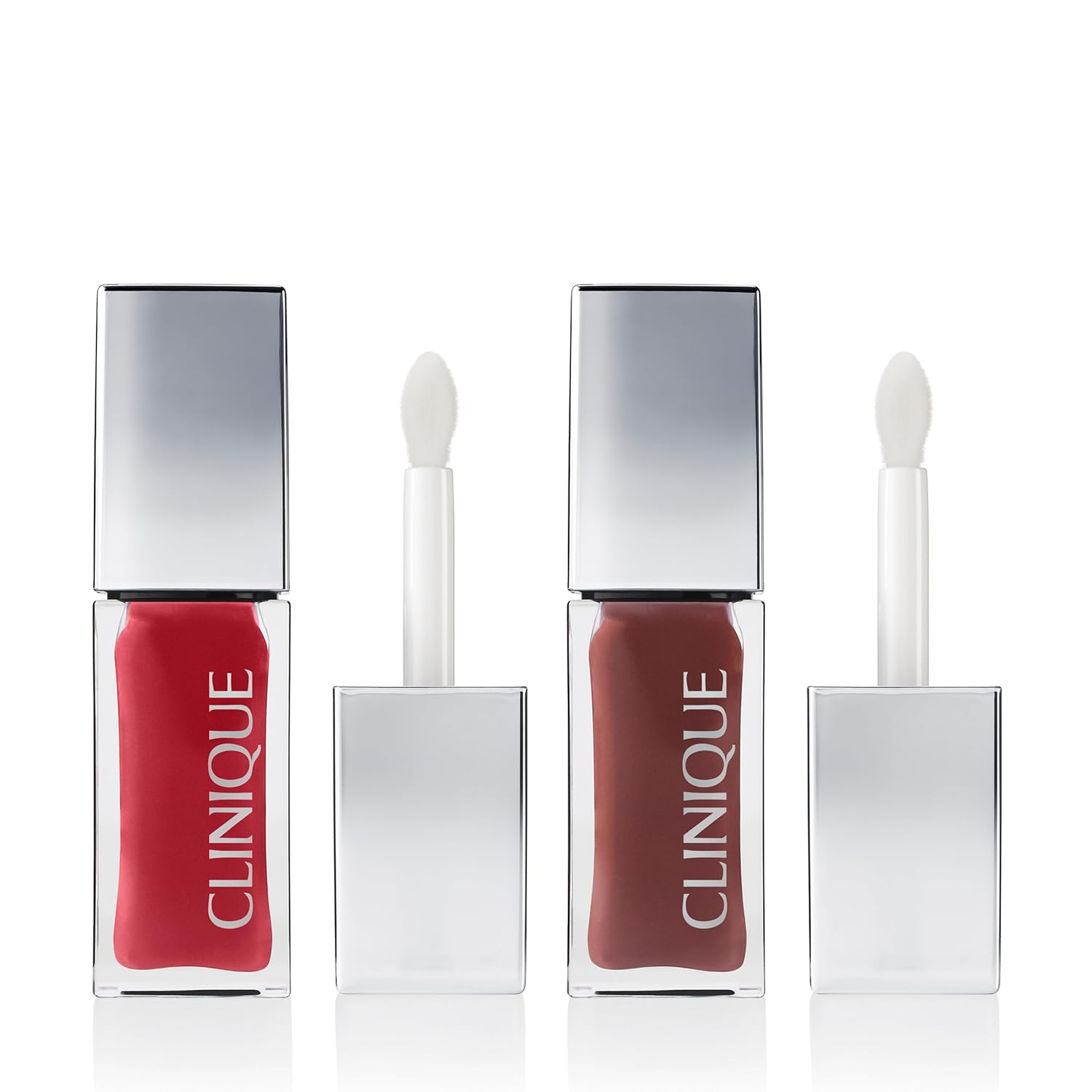 Clinique Pop Lip + Cheek Oil in 3 Iconic Shades in Black Honey, Pink and Nude Honey | Conditions Lips + Gives Cheeks a Natural, Dewy Flush