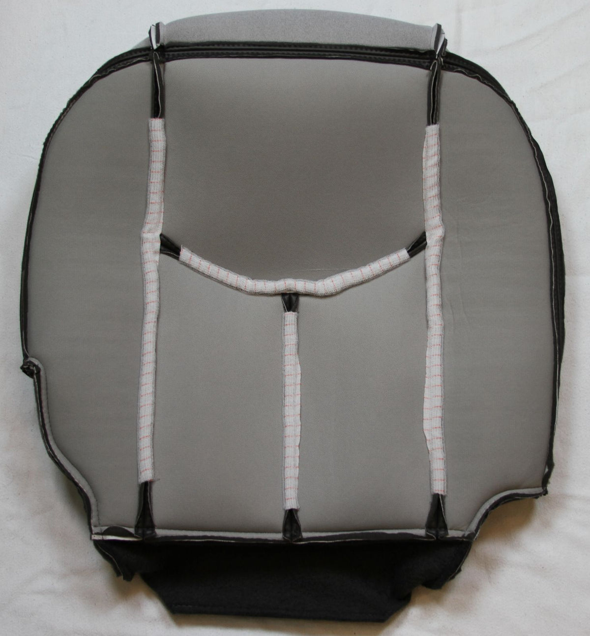 2003 To 2006 Chevy Silverado Avalanche Driver Bottom Seat Cover Dark Gray Vinyl