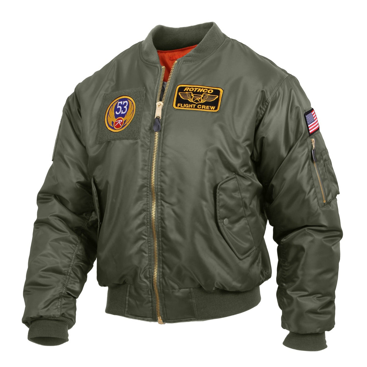 Rothco MA-1 Flight Jacket with Patches