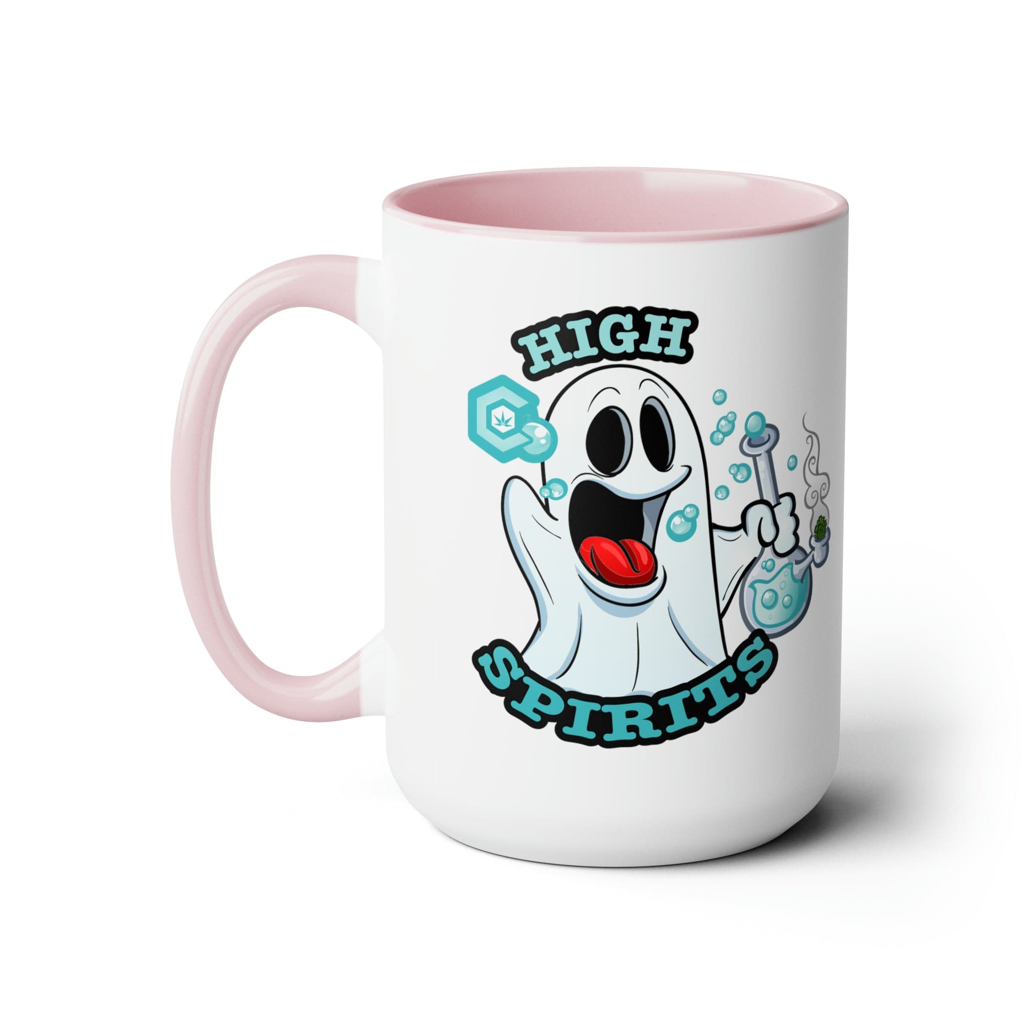 High Spirits Ghost with Bong 15oz Coffee Mug