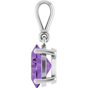 Accented Necklace or Charm/Pendant