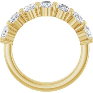 14K Yellow Gold 2 1/2 CTW Natural Diamond Annniversary Band