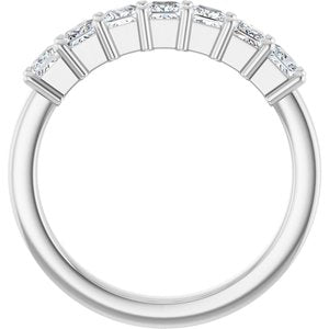 Platinum 7/8 CTW Lab-Grown Diamond Anniversary Band