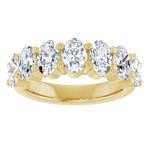 14K Yellow Gold 2 1/2 CTW Natural Diamond Annniversary Band