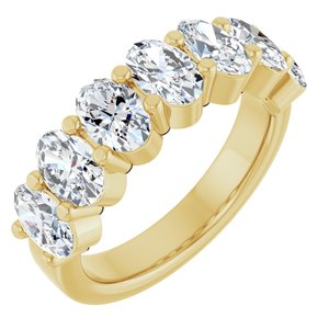 14K Yellow Gold 2 1/2 CTW Natural Diamond Annniversary Band