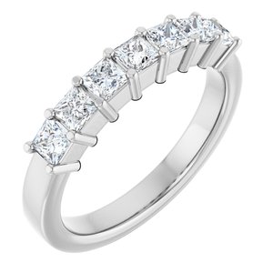 Platinum 7/8 CTW Lab-Grown Diamond Anniversary Band