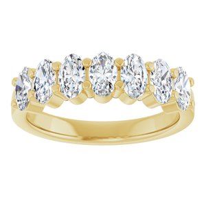 14K Yellow Gold 1 3/4 CTW Natural Diamond Annniversary Band