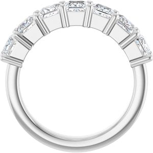 Platinum 2 CTW Lab-Grown Diamond Anniversary Band
