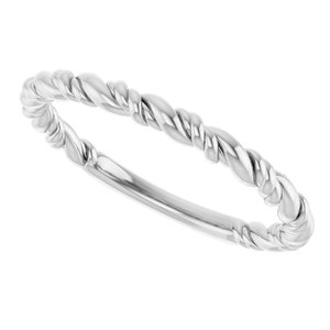 Stackable Rope Ring