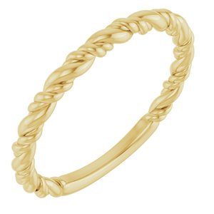 Stackable Rope Ring