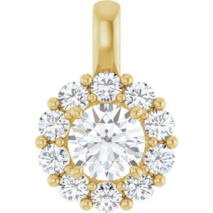 Halo-Style Pendant