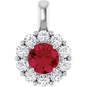 Halo-Style Pendant
