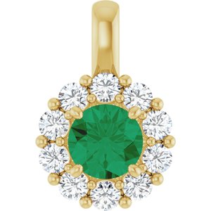 Halo-Style Pendant