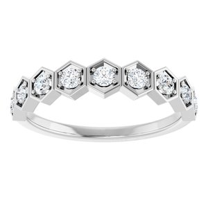 Stackable Geometric Ring