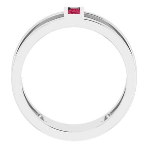 Baguette Negative Space Ring