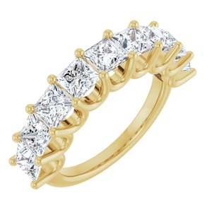 14K Yellow Gold 3 5/8 CTW Lab-Grown Diamond Anniversary Band