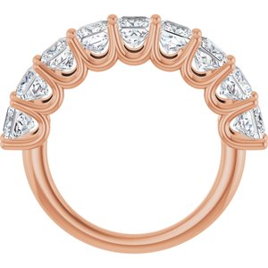 14K Rose Gold 3 5/8 CTW Lab-Grown Diamond Anniversary Band