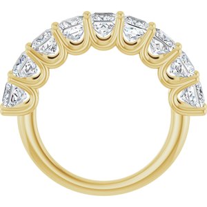 14K Yellow Gold 3 5/8 CTW Lab-Grown Diamond Anniversary Band