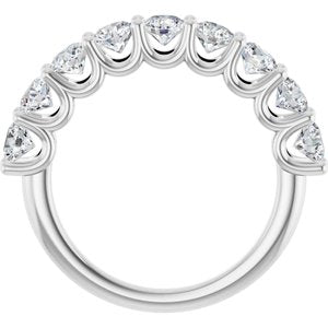 Platinum 1 3/4 CTW Lab-Grown Diamond Anniversary Band