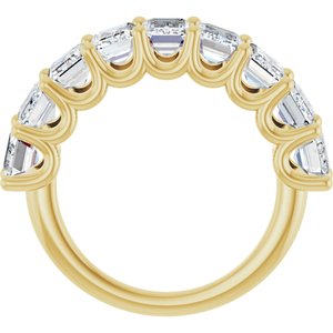 14K Yellow Gold 5 3/8 CTW Lab-Grown Diamond Anniversary Band