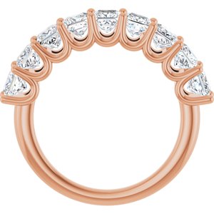 14K Rose Gold 2 1/4 CTW Lab-Grown Diamond Anniversary Band