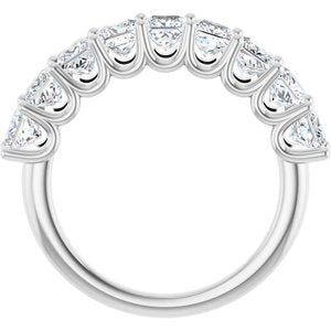 14K White Gold 2 1/4 CTW Lab-Grown Diamond Anniversary Band