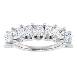 Platinum 3 5/8 CTW Lab-Grown Diamond Anniversary Band