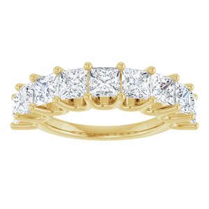 14K Yellow Gold 3 5/8 CTW Lab-Grown Diamond Anniversary Band