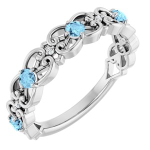 Vintage-Inspired Scroll Ring