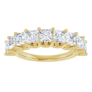 14K Yellow Gold 2 1/2 CTW Lab-Grown Diamond Anniversary Band