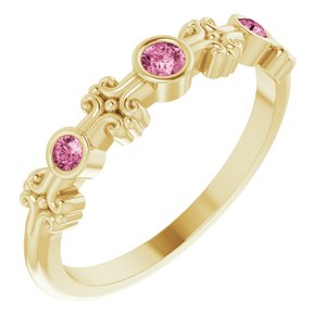 Bezel-Set Ring