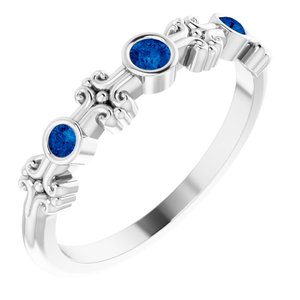 Bezel-Set Ring