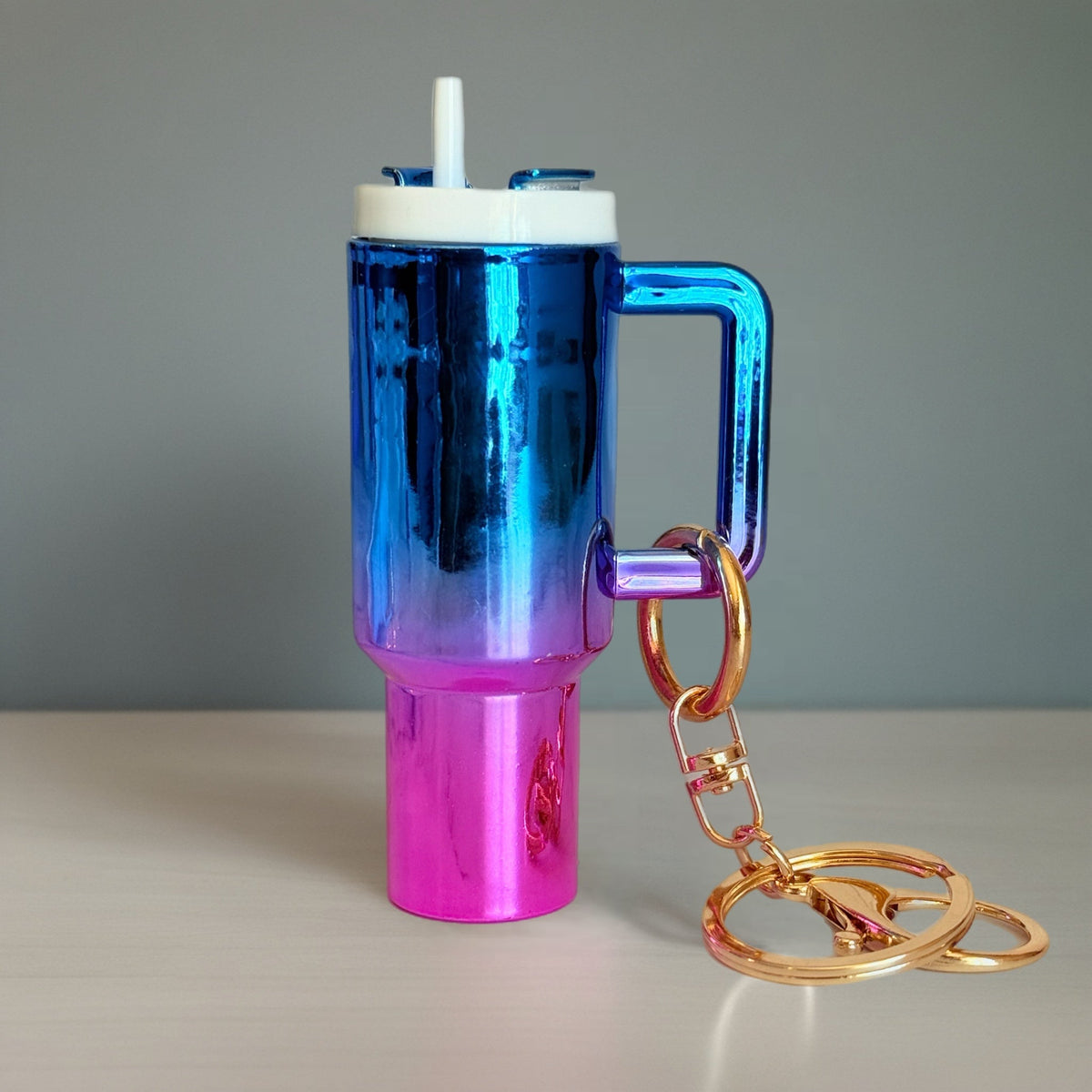 Mini Tumbler Keychain Charm