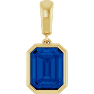 Bezel-Set Charm/Pendant