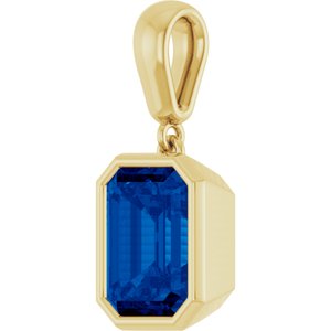 Bezel-Set Charm/Pendant
