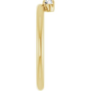Asymmetric Stackable Ring