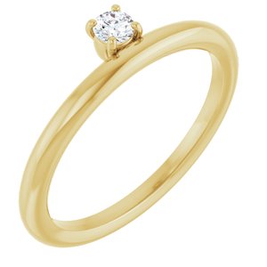 Asymmetric Stackable Ring