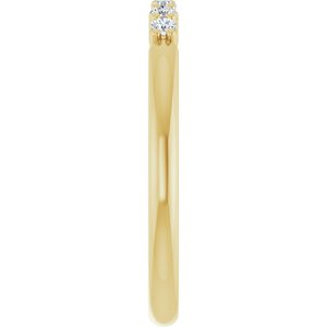 Accented Stackable Ring