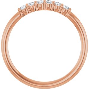 Accented Stackable Ring