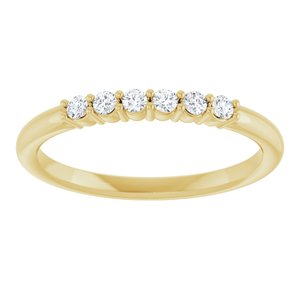 Accented Stackable Ring