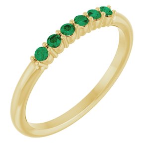 Accented Stackable Ring