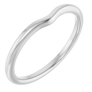 18K Palladium White Matching Band