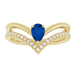Negative Space V Ring