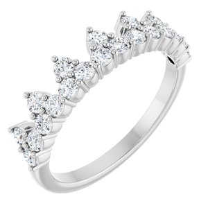 Accented Crown Ring