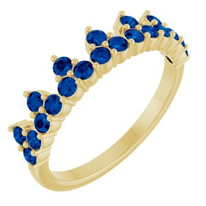 Accented Crown Ring