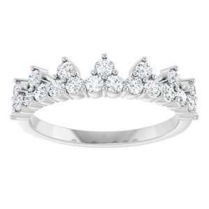 Accented Crown Ring