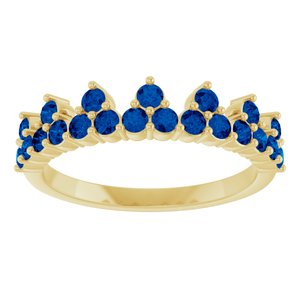 Accented Crown Ring