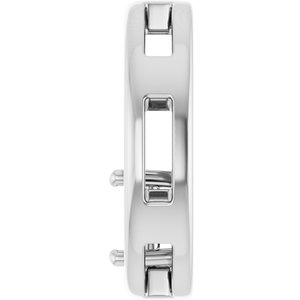 Continuum Sterling Silver  4 mm Square Pendant Mounting – image 6